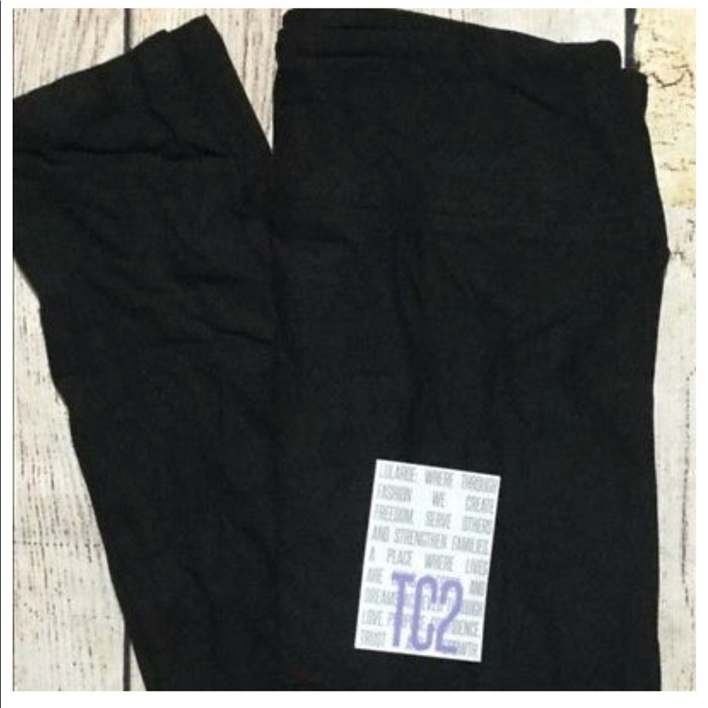 TC2 Solid Black Leggings, free gift with purchase
